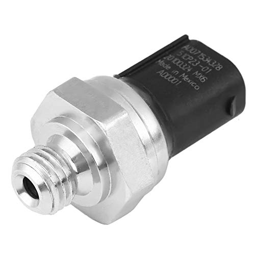 Brandstofdruksensor, schakelaar voor auto-uitlaatdruksensor voor W169 W245 A0071534328 zwart + zilver