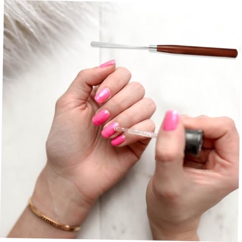 Beaupretty Set 3 herramientas para mezcla de uñas miniatura 6