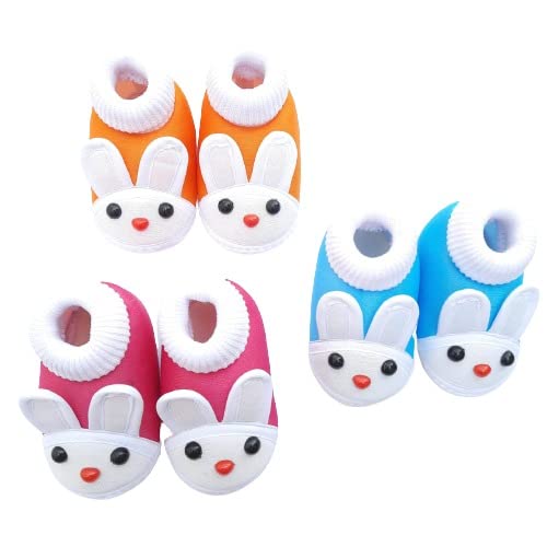 LMN CHILD CARE 3 Pair Comfortable Rabbit Style Booties (B09TWNMY9F) Amazon Price History, Amazon Price Tracker