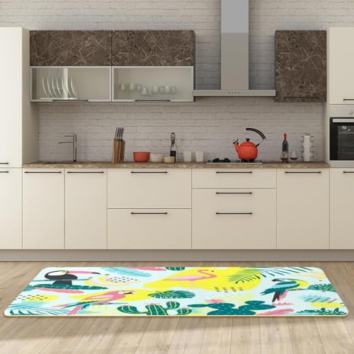 Alfombra de pasillo absorbente VAPOKF para evitar resbalones en cocina y lavandería 3