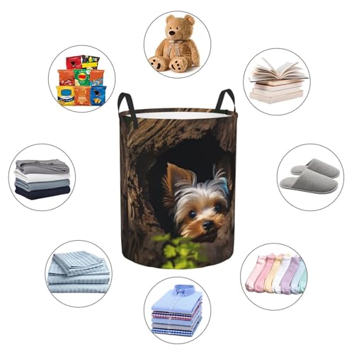 Panier à linge imperméable Yorkshire Terrier M pour chambre