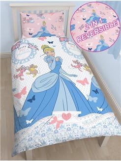 Amazon ディズニープリンセス シンデレラ Disney Princess Cinderella 布団カバー 枕カバー セット シングル 2766 並行輸入品 寝具カバーセット オンライン通販