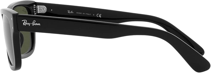 Amazon.com: Ray-Ban Mens RB2283 Mr. Burbank Rectangular Sunglasses