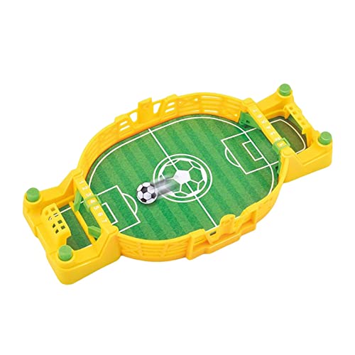 Oshhni Juego de fútbol de Mesa, Juguete Interactivo para Deportes de Interior, de Pinball de fútbol de Mesa para niños, niñas, Familia, niños y, Amarillo Cover