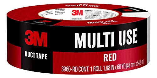 3M 3960-RD Red Duct Tape, 1.88 Inches by 60 Yards
