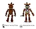 Toysvill Inspired by Five Nights at Freddys | FNAF Security Breach PizzaPlex Collection | Freddy's Action Figures Toys, Set 5 pcs [Roxanne Wolf, Glamrock Chica, Montgomery Gator, Glamrock Fred, Vanny]
