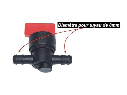 cyclingcolors 2x benzinhahn kompatibel mit briggs and stratton 698183 493960 494768 rasenmäher traktor kraftstoffhahn