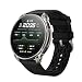 Amazfit Cheetah 2 Ultra 47mm GPS-Smartwatch, 1,5" AMOLED mit Saphirglas, Titangehäuse, 30 Tage Akkulaufzeit, Taschenlampe, 64GB, NFC, Offline-Karten, 5 ATM, 180+ Sportmodi & HYROX für Android & iPhone