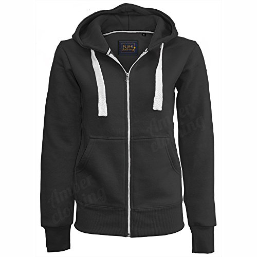  Generic - Sweat Femme Fille Uni Décontracté Ma...