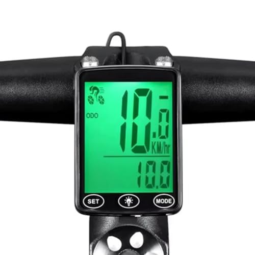 Kznifmk Computadora de Bicicleta InaláMbrica con Pantalla TáCtil, VelocíMetro para Bicicleta de MontañA, Sensor de Cadencia y GPS para Bicicleta