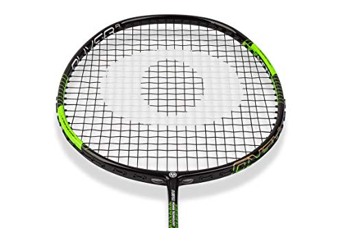 Oliver Badmintonschläger Meta X90 / Badminton Racket aus Carbon in schwarz-grün, ideal für Einsteiger & Hobbyspieler - Image 3