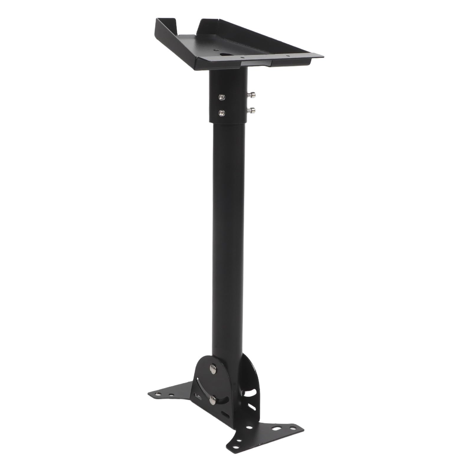 Supporto Antenna Regolabile per Parabola, Ferro Nero 1,6 Pollici