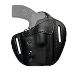 Urban Carry LockLeather OWB Holster for Smith and Wesson Bodyguard 38 - Secure & Comfort Hybrid Leather/Polymer Design for 1.9 -inch Barrel
