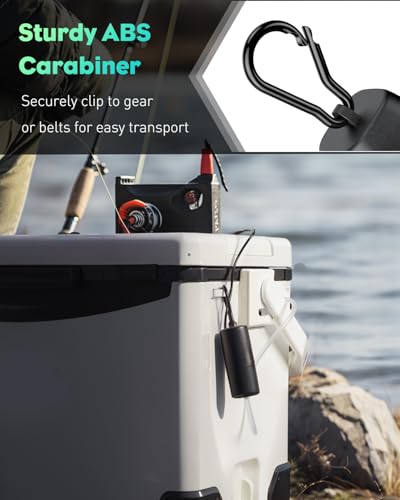 Image of Pawfly Aquarium Lithium Battery Powered Air Pump, Small USB Rechargeable Oxygen Pump for Fish Tanks up to 5 Gallons, 15 GPH Portable Live Bait Aerator Pump for Outdoor Fishing and Fish Transportation