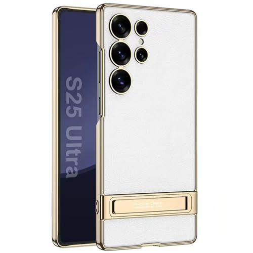 Coque portefeuille Samsung S25 Ultra blanc anti choc mince à clapet