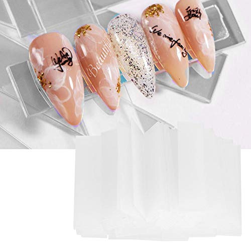 50 PZ Carta colori per nail art Punte per unghie