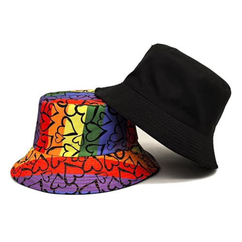 Image of Quanhaigou Bucket Hats Unisex Summer Travel Beach Fisherman Cap for Men Women Teens