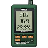 Zeigt den Luftdruck in drei Maßeinheiten an: hPa, mmHg und inHg