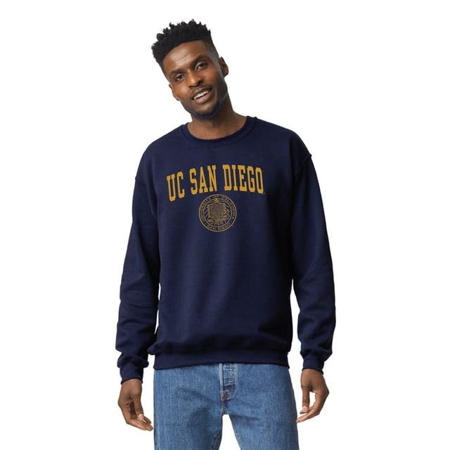 Image of Ivysport Crewneck Sweatshirt for College, Heritage Logo, Color, Adult Unisex