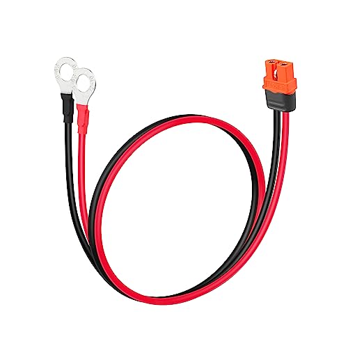 xt60i - F to o - Terminale cavo di alimentazione 12awg con pin di segnale - f femmina a o - terminale per bilanciare caricabatterie Drone batteria al litio ecc. 2ft 0.6m