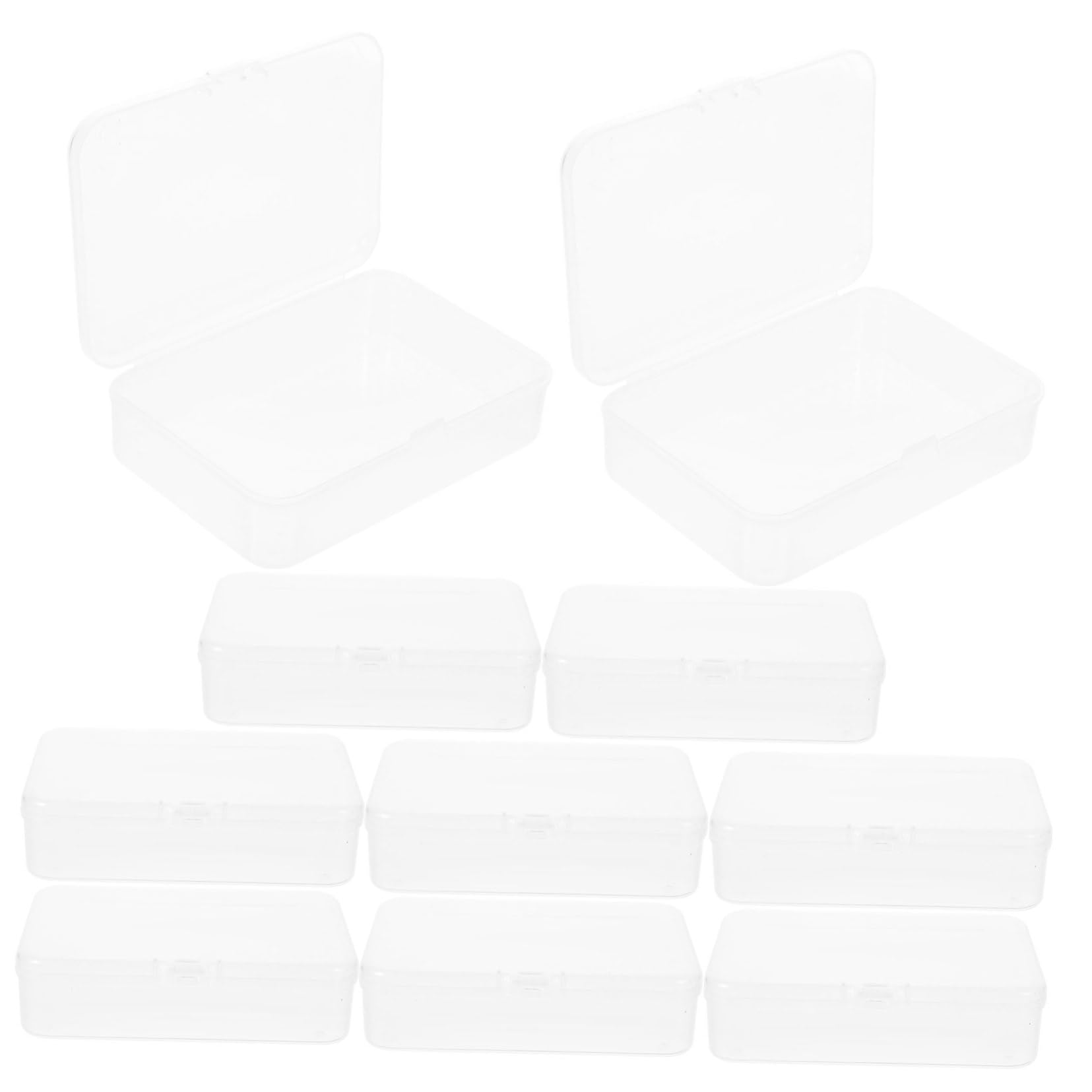 Gadpiparty 4 Set Scatola Di Immagazzinaggio Del Poker Astuccio Chiaro Mazzi Contenitore Giocare Titolari Di Carte Da Gioco Scatole Per Riporre Carte Collezionabili Pp 10 Pezzi * 4