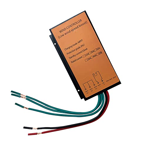 Wind Turbine Charge Controller 12V/24V/48V, Wind Turbine Controller for 2000W Wind Turbine System IP67 Waterproof,48v