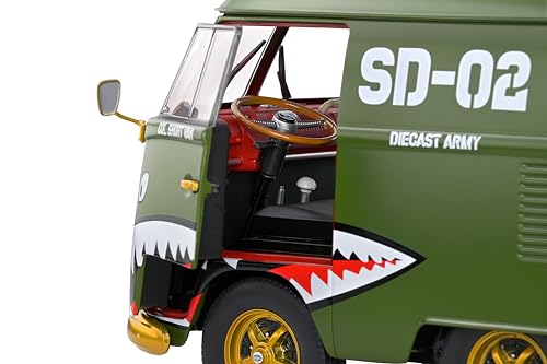Solido 1:18 Kool Kombi Army Fighter 1950 miniatura 6