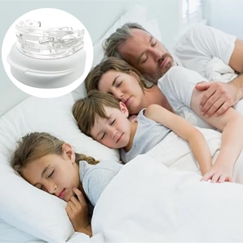 Image of Adjustable Mouth Guard, Night Sleep Aid Mouthpiece, Upper /Lower Adjustable, Sleepzee Mouthpiece