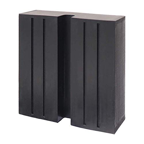 Five Bananas Jack Rubber Pad, Car Black Anti-Slip Rail Pinch Weld Adapter Support Block Heavy Duty For Car Lift (4 Pack, 5#) #TOP6