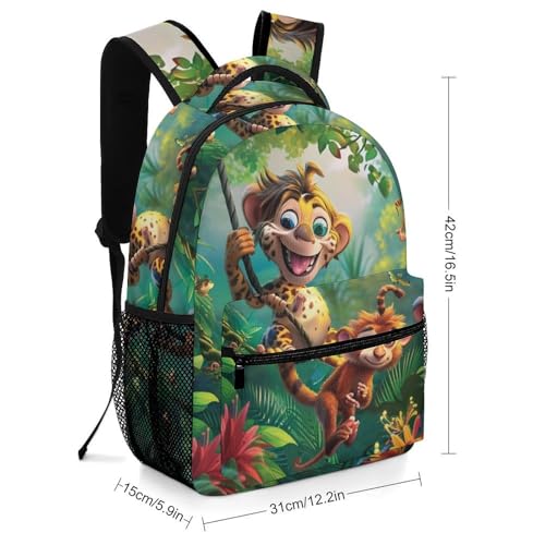Cartable animaux de la forêt résistant pour simplifier la rentrée - 2