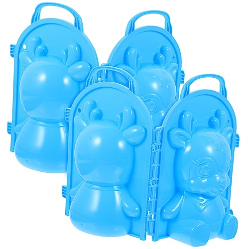 Homoyoyo Deer Snow Model Toy 2pcs Clamp Toys for Boys and Girls for Boys 5 Years Old