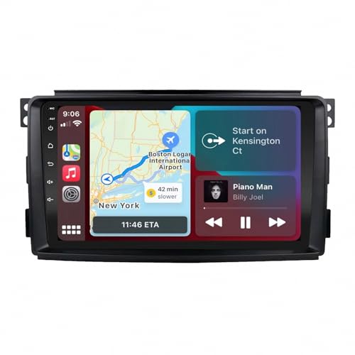 Pantalla Carplay coche inalámbrica y autoradio touchscreen GPS para Mitsubishi L200 1