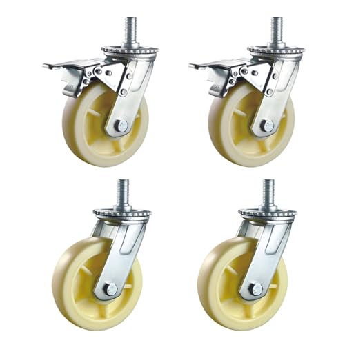 BiSaXieTa 100/125/150/200 mm ]LX^[Au[LtAM20˂tXetwr[f[eB[YƗpLX^[A360°]A4ZbgAƋAԗp(2 Swivel+2 Brake,4inch)