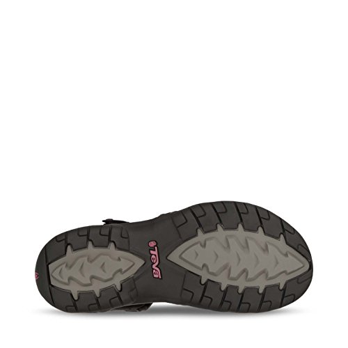 Teva Womens Tirra Sandal, Black/Grey, 8 Us #TOP7