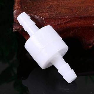 6mm Plastic Inline Check Valve One Way Non Return Valve for Fuel Oil Water Gas