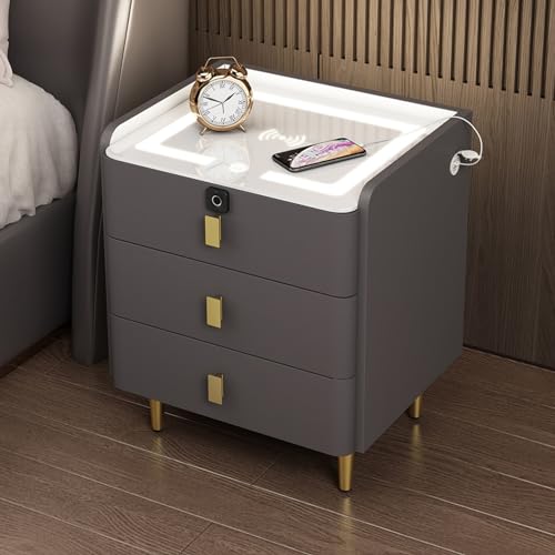Table Basse Intelligente avec Éclairage LED et Ports USB - 2