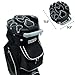 Izzo Golf Vault Golf Cart Bag - Black