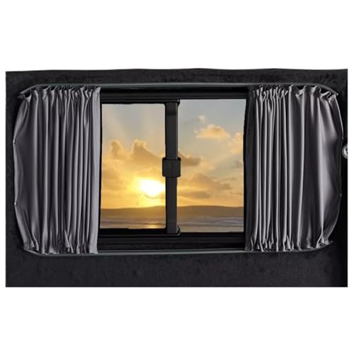 Rideau Van AméNagé,Occultant Voiture Kit de Rideaux Pare-Soleil...