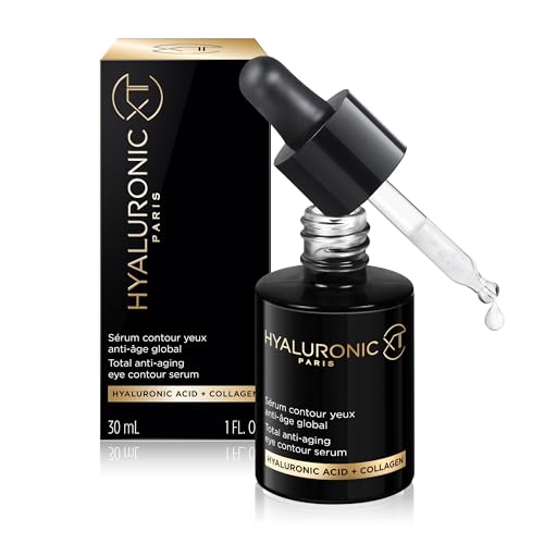 Sérum contour yeux anti-âge global 30mL pour lisser la patte d'oie au réveil