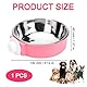 Crate Water Bowl, Futternapf Kaninchen, Abnehmbare Edelstahl Kaninchen Napf für Futter und Wasser, Wassernapf Hundekäfige Haengend für Katzen Welpen Vögel Ratten Meerschweinchen und Andere Kleintiere