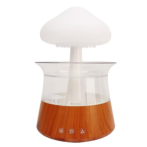 Humidificateur goutte d'eau contre l'air sec avec diffuseur de champignons