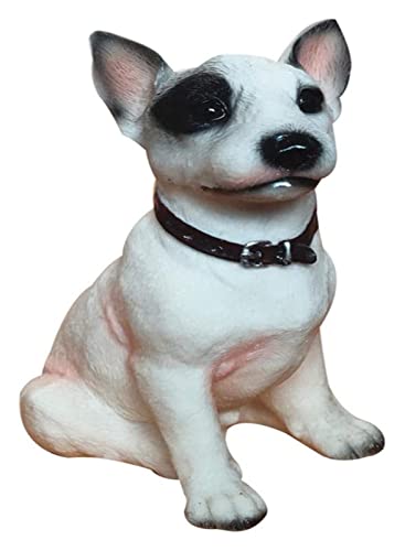 Figurine chiot pour décoration de bureau et salon élégant