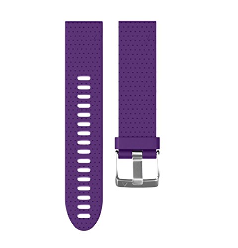Shieranlee Compatible with Garmin Fenix 7s/Fenix 5S/Fenix 6S Strap,Silicone Sport Band 20mm Easy Fit for Garmin Fenix 7S/Fenix 5S Plus/Fenix 6S Pro/Fenix 7S/Fenix 7S Solar/Fenix 7S Sapphire Solar - Image 2