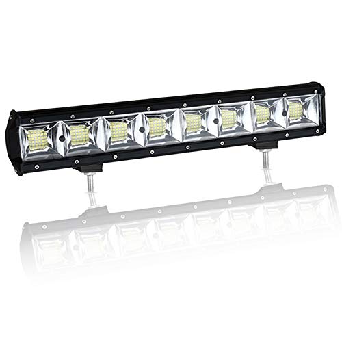 18 inch 384W Fila cuádruple 10D LED luz de trabajo Barra Flood Beam DC 12V-24V vehículos todoterreno 4x4 Atvs Utvs SUV Barco