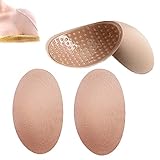 【MATERIAL】 Modelos de silicona: Hecho de material de gel de sílice orgánico, suave y liviano, adecuado para la curvatura del hombro. Modelos de esponja: material exterior: espuma, material interior: silicona, diseño de orificios, buena permeabilidad al aire: el diseño de orificios de ventilación en la taza la hace transpirable y no es fácil ser alérgico.