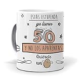 80 x 95 mm. mundohuevo Taza Ya Tienes 50 y no los aparentas
