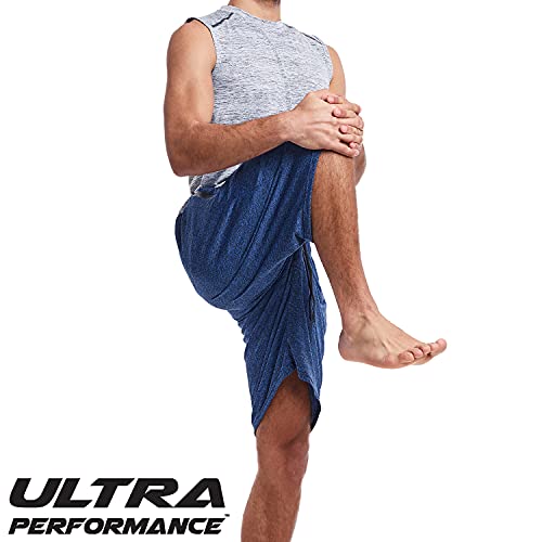 Ultra Performance Mens 5 Pack Athletic Running Shorts, Basketball Gym Workout Shorts For Men With Zippered Pockets #TOP4