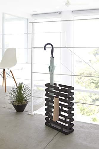 Yamazaki BRICK UMBRELLA STAND WIDE BK