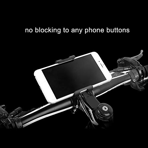 Anself Mountain bike mtb liga de alumínio suporte do telefone da motocicleta guidão celular montar c