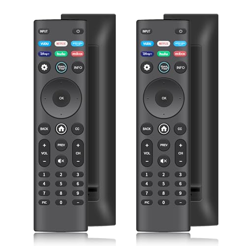 Image of 2 Pack for VIZIO Smart TV Remote Replacement XRT140 XRT136 XRT260 XRT270
